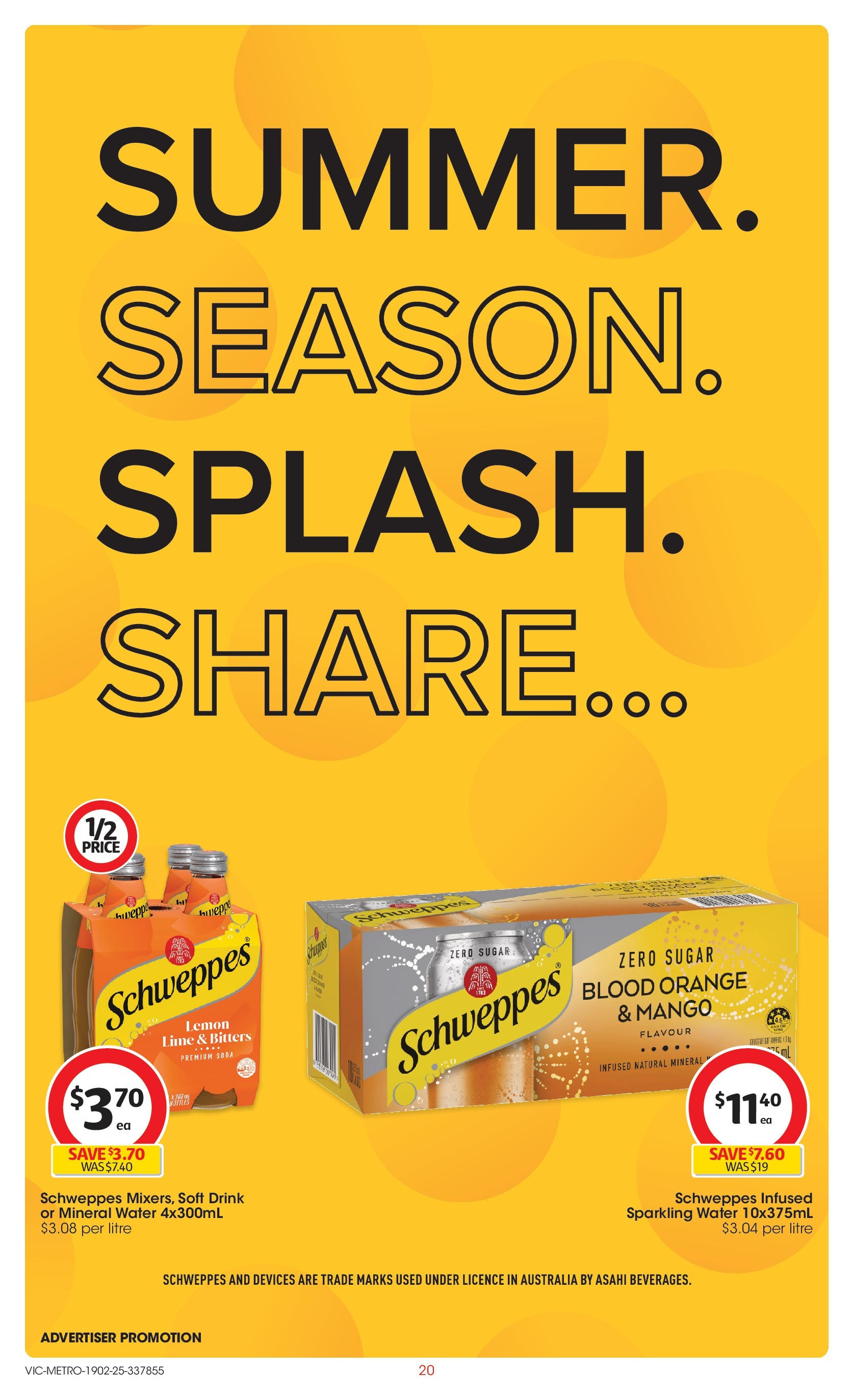 ﻿﻿Coles catalogue valid from 19/02/2025 > Online Australia | Page: 20 | Products: Water, Lemon, Mango, Lime