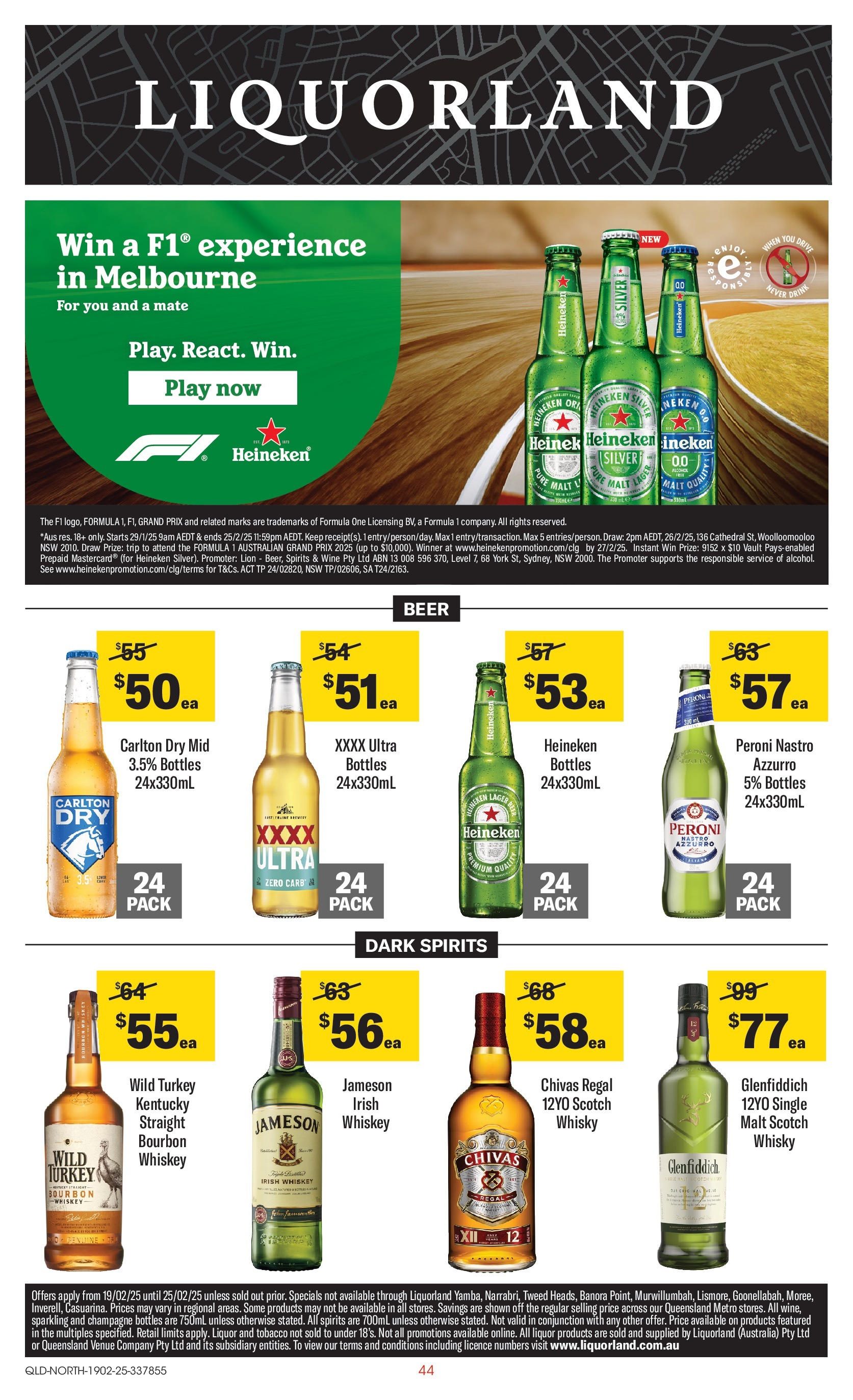 ﻿﻿Coles catalogue valid from 19/02/2025 > Online Australia | Page: 45 | Products: Wine, Beer, Whiskey, Turkey