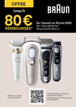 Jusqu'à 80€ remboursés
