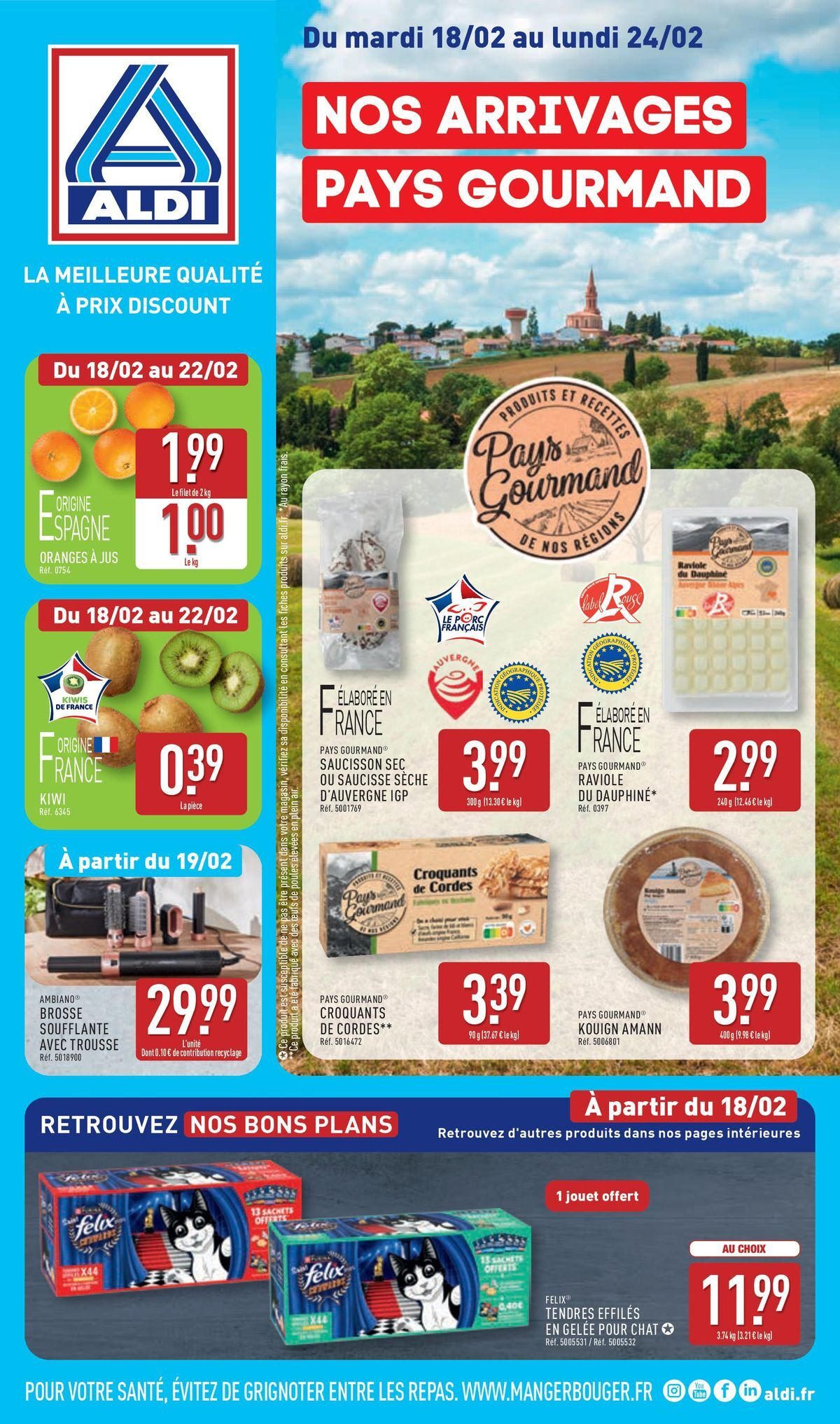 Catalogue NOS ARRIVAGES PAYS GOURMAND, page 00001