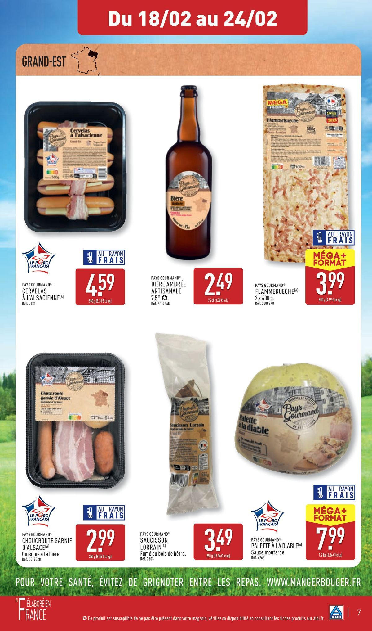 Catalogue NOS ARRIVAGES PAYS GOURMAND, page 00007