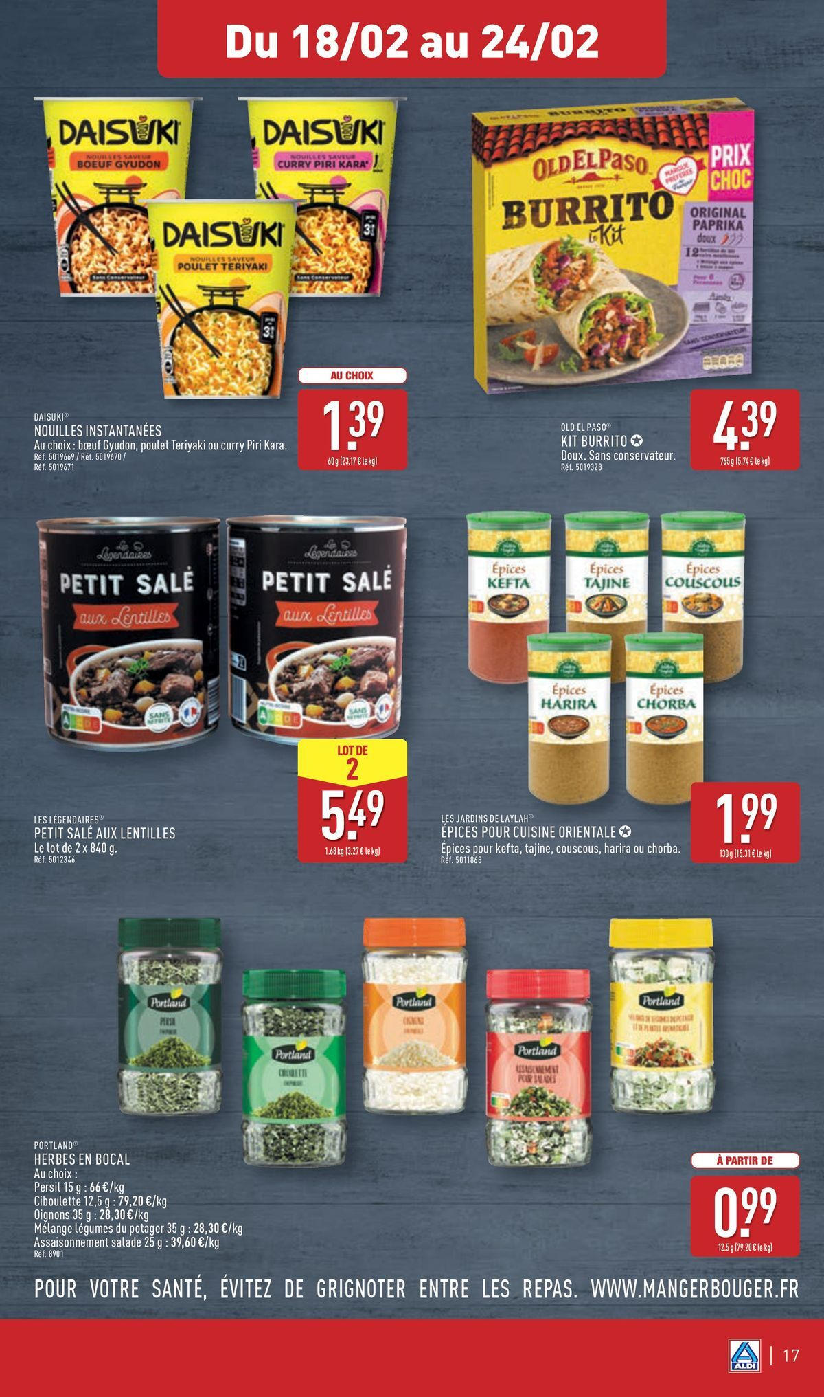 Catalogue NOS ARRIVAGES PAYS GOURMAND, page 00017
