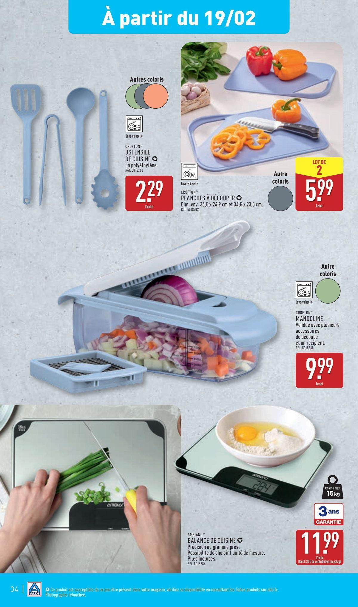 Catalogue NOS ARRIVAGES PAYS GOURMAND, page 00034