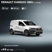 Renault Kangoo 3m3