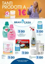 Bravo Casa Tanti Prodotti a 1 euro - al 10.03.2025