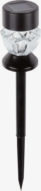 JYSK Lampă solară SPLITTERNE &Oslash;7x35 neagră
