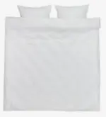 JYSK JYSK Lenjerie pat INGEBORG Satin 200x220 albă - p&acirc;nă la 23-09-26