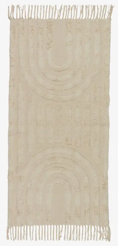 JYSK Килим TRETORN 70x140 цвят крем