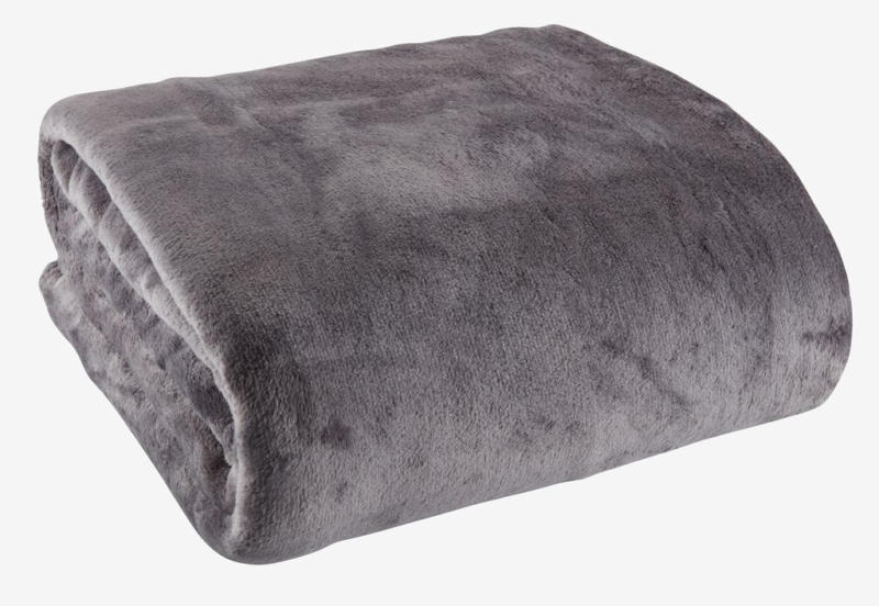 JYSK Pătură fleece GULSKOLM 220x240 gri