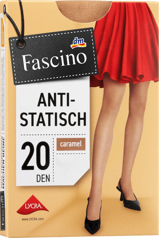 Fascino Strumpfhose antistatisch caramel Gr. 50/52