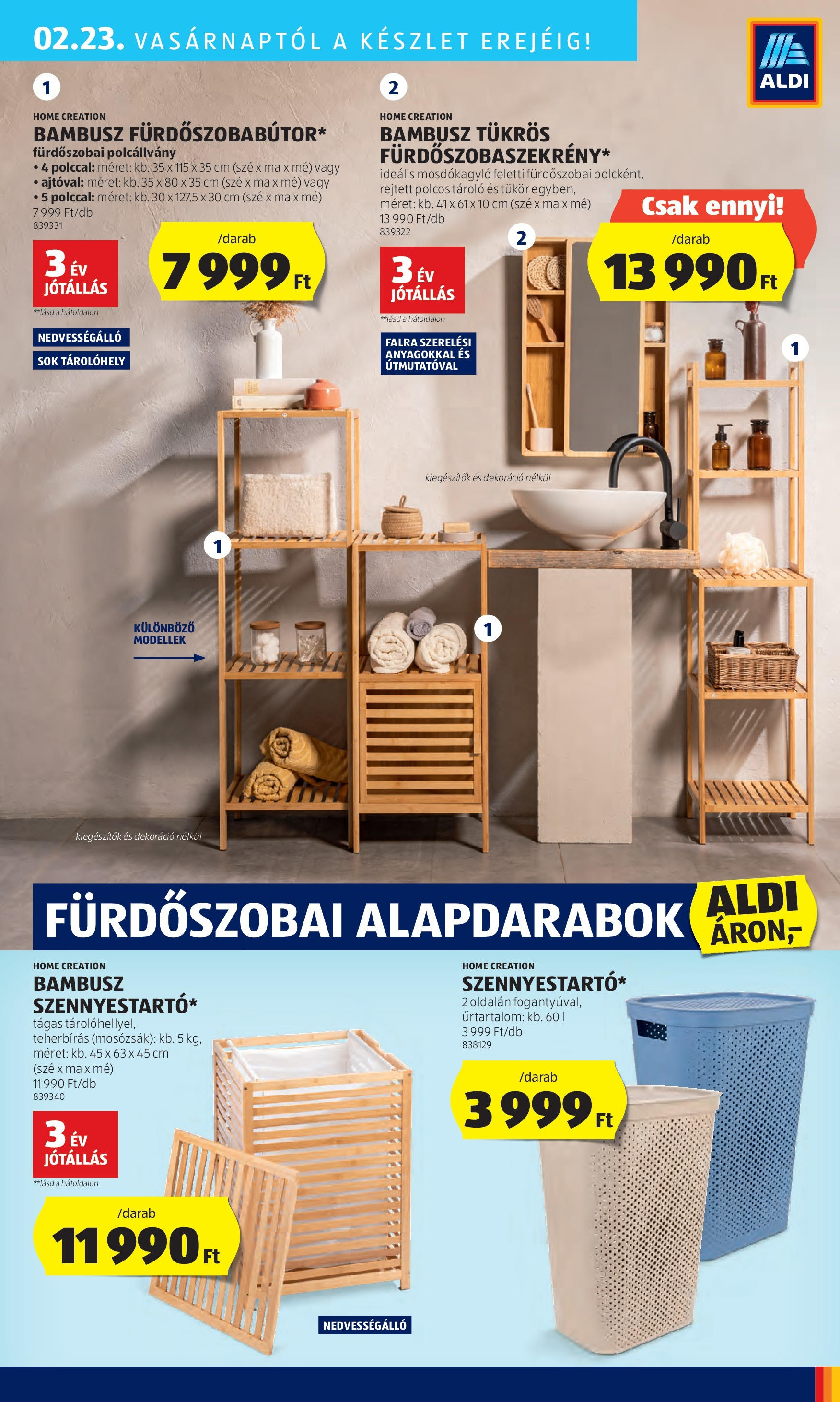 Aldi Akciós újság - 2025.02.20. -tól/töl > akció, lapozható szórólap 🛍️ | Oldal: 51 | Termékek: Tükör, Dekoráció