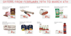 Offerte From february 19th to march 4th