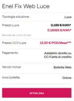 Spazio Enel Enel fix web luce - al 19.03.2025