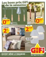 GiFi Les bons prix Gifi de la semaine - au 26.12.2025