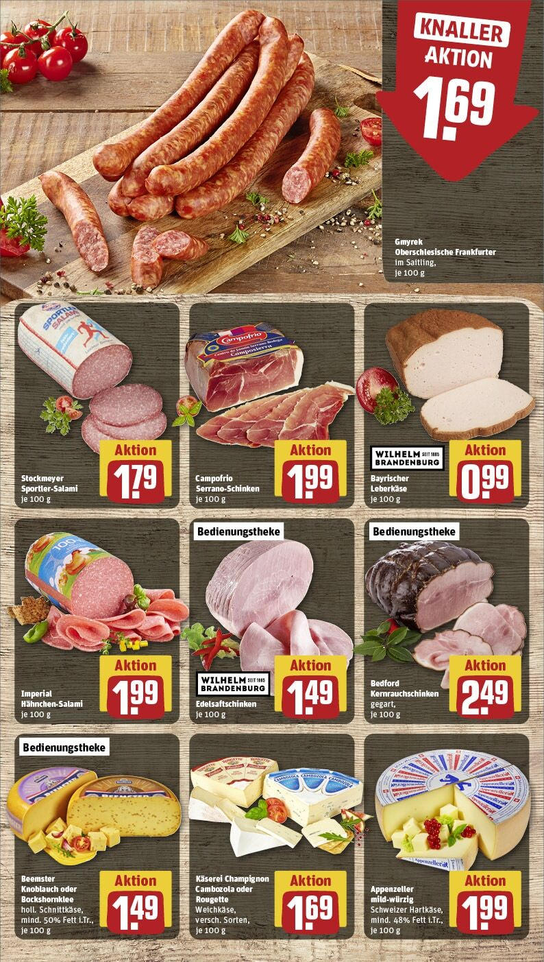 Rewe - Rewe: Wochenangebote (ab 24.02.2025) zum Blättern » Angebote | Seite: 11 | Produkte: Knoblauch, Leberkase