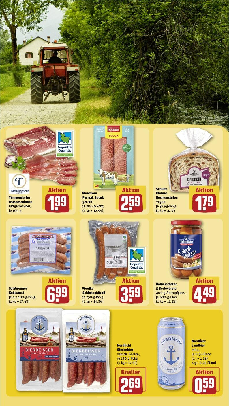 Rewe - Rewe: Wochenangebote (ab 24.02.2025) zum Blättern » Angebote | Seite: 27 | Produkte: Meemken