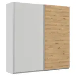 Möbelix Schwebetürenschrank Feldkirch 226cm Champagner/Eiche Artisan