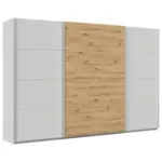 Möbelix Schwebetürenschrank Feldkirch 315cm Champagner/Eiche Artisan