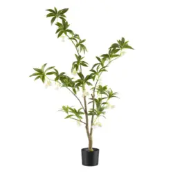 Kunstpflanze Gr&uuml;npflanze Gr&uuml;n H: 120 cm