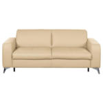 Möbelix Schlafsofa Aloe Echtleder Beige B: 204 Cm