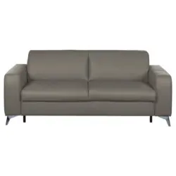 Schlafsofa Aloe Echtleder Schlammfarben B: 204 cm
