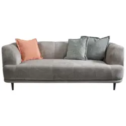 3-Sitzer-Sofa Lou Graubraun, 226 cm