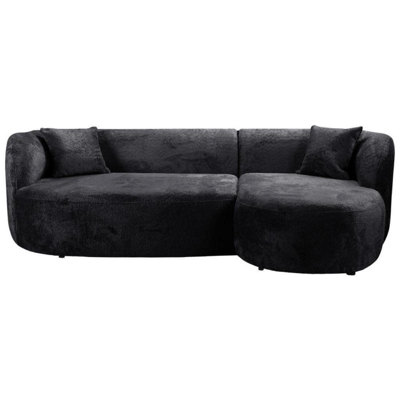 Ecksofa Flick Schwarz, 264 Cm