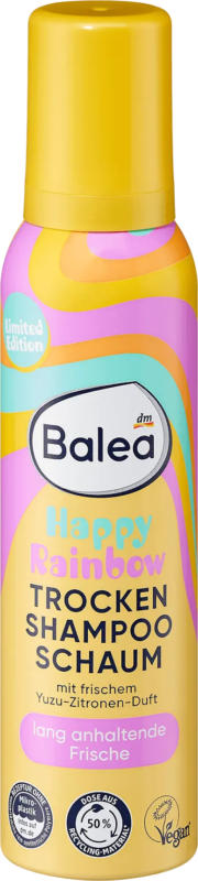 Balea Trockenshampoo Schaum Happy Rainbow