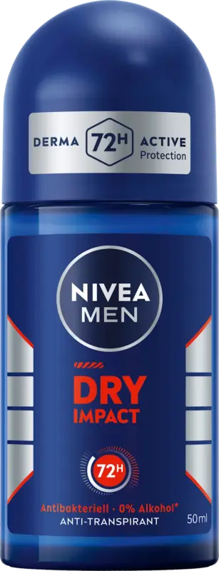 NIVEA MEN Antitranspirant Deo Roll-on Dry Impact
