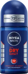 NIVEA MEN Antitranspirant Deo Roll-on Dry Impact