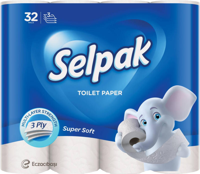SELPAK Тоалетна хартия различни видове
