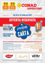 Conad Superstore PRODOTTI ALLA CARTA - al 26.02.2025