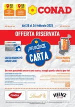 Conad PRODOTTI ALLA CARTA - al 26.02.2025