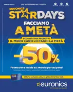 Euronics Star Days! Facciamo a metà - al 05.03.2025