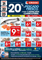 Eroski 20% en pescado fresco, también carnicería y charcutería - hasta el 23.02.2025