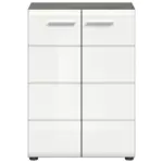 Möbelix Kommode Salsa Rauchsilber/weiß B: 60 Cm