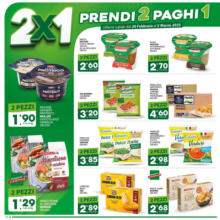 2x1 prendi 2 paghi 1