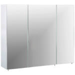Möbelix Spiegelschrank Basic 900 3 Türen, Weiß