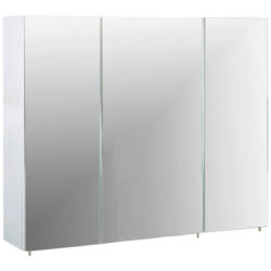 Spiegelschrank Basic 900 3 Türen, Weiß