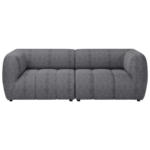 Möbelix Sofa Laos Grau/schwarz, 240 Cm