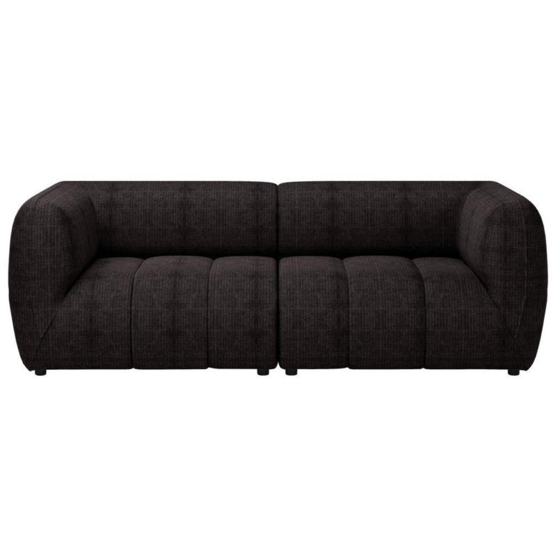 Sofa Laos Braun/schwarz, 240 Cm