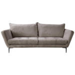 Möbelix Sofa Ankona Grau/schwarz, 225 Cm