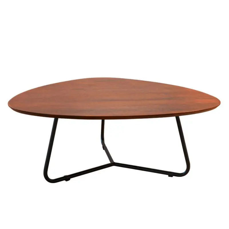 Couchtisch Sloten, 95 cm Braun/Walnussfarben/Schwarz