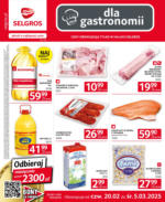 Oferta dla gastronomii Selgros – do 05.03.2025