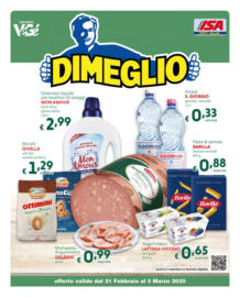 Offerte valide dal 21 febbraio al 9 marzo