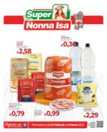 Nonna Isa Promozione dal 21 febbario al 5 marzo - al 05.03.2025