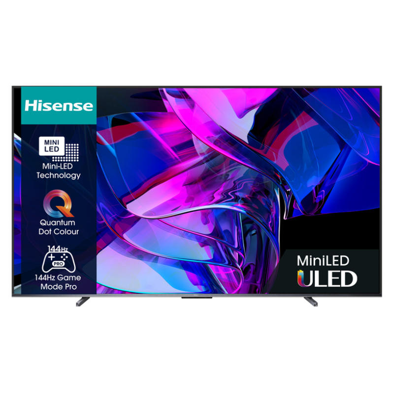 Телевизор HISENSE 100U7KQ 4K Ultra HD Mini LED Mini LED SMART TV, VIDAA, 100.0 ", 253.0 см