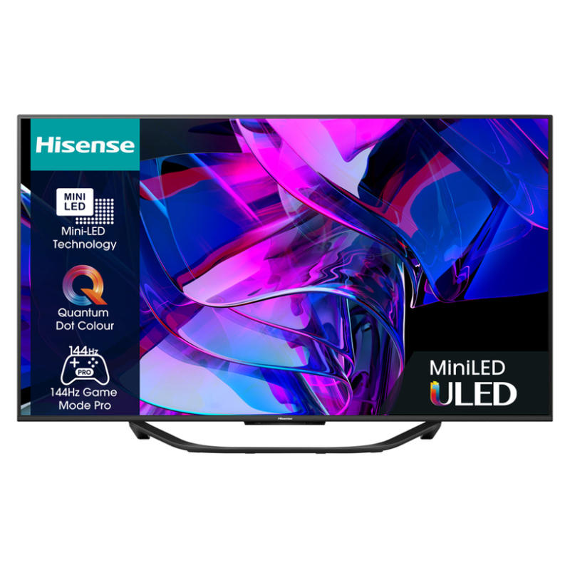 Телевизор HISENSE 55U7KQ 4K Ultra HD Mini LED SMART TV, VIDAA, 55.0 ", 139.0 см