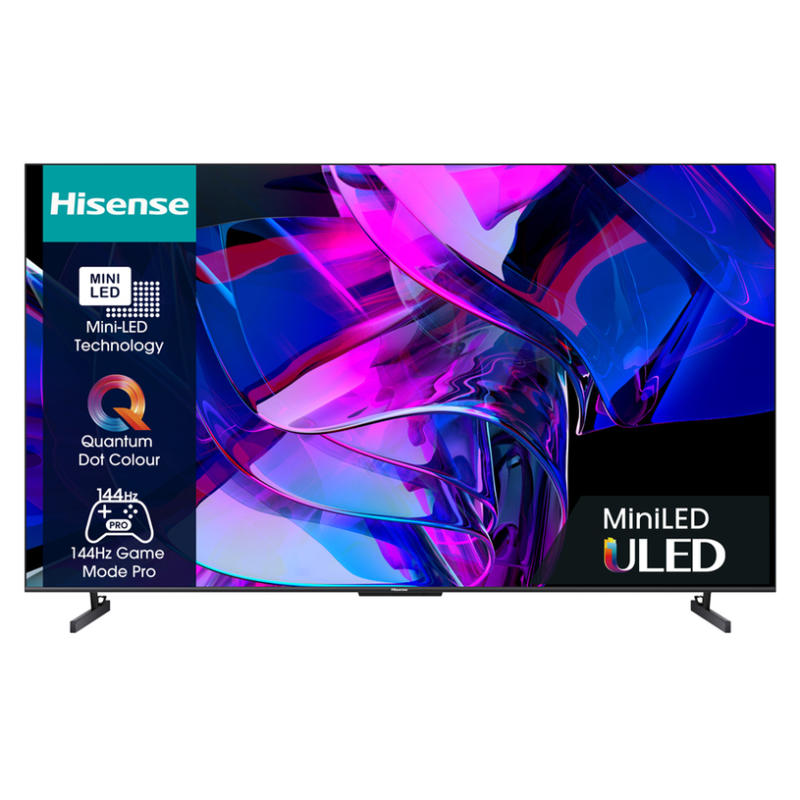 Телевизор HISENSE 75U7KQ 4K Ultra HD Mini LED SMART TV, VIDAA, 75.0 ", 189.0 см