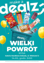 Dealz Nowy sklep Dealz – do 27.02.2025
